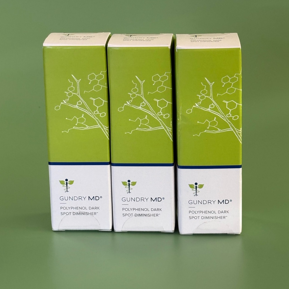 Lot Of 3 Gundry MD Polyphenol Dark Spot Diminisher 1oz (30ml) Sealed In Box